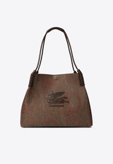 Etro Libra Paisley Jacquard Tote Bag Brown WP1D0028AA060M0019_82295_TH