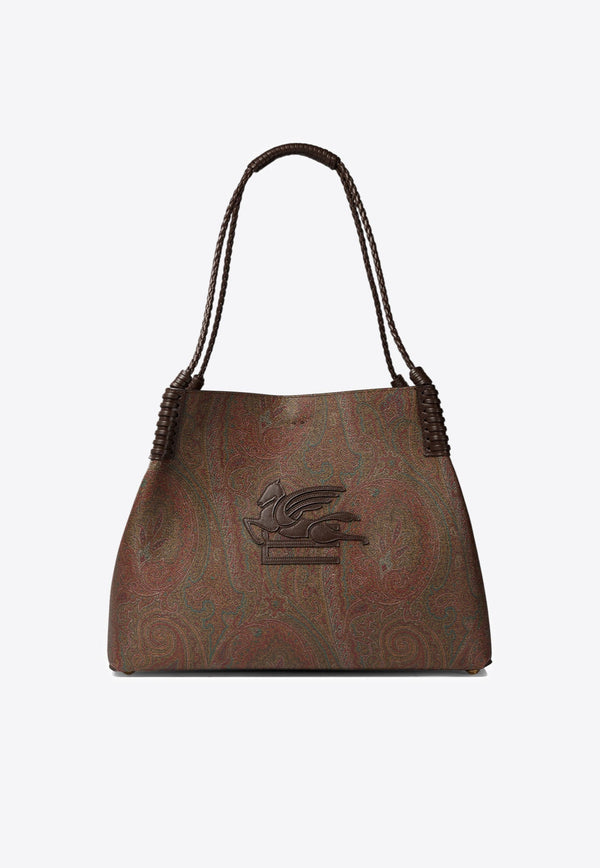 Etro Libra Paisley Jacquard Tote Bag Brown WP1D0028AA060M0019_82295_TH
