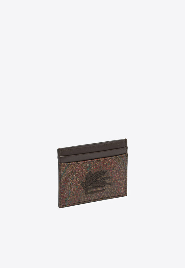 Etro Arnica Embroidered Cardholder Brown WP2E0001AA001M0019_82454