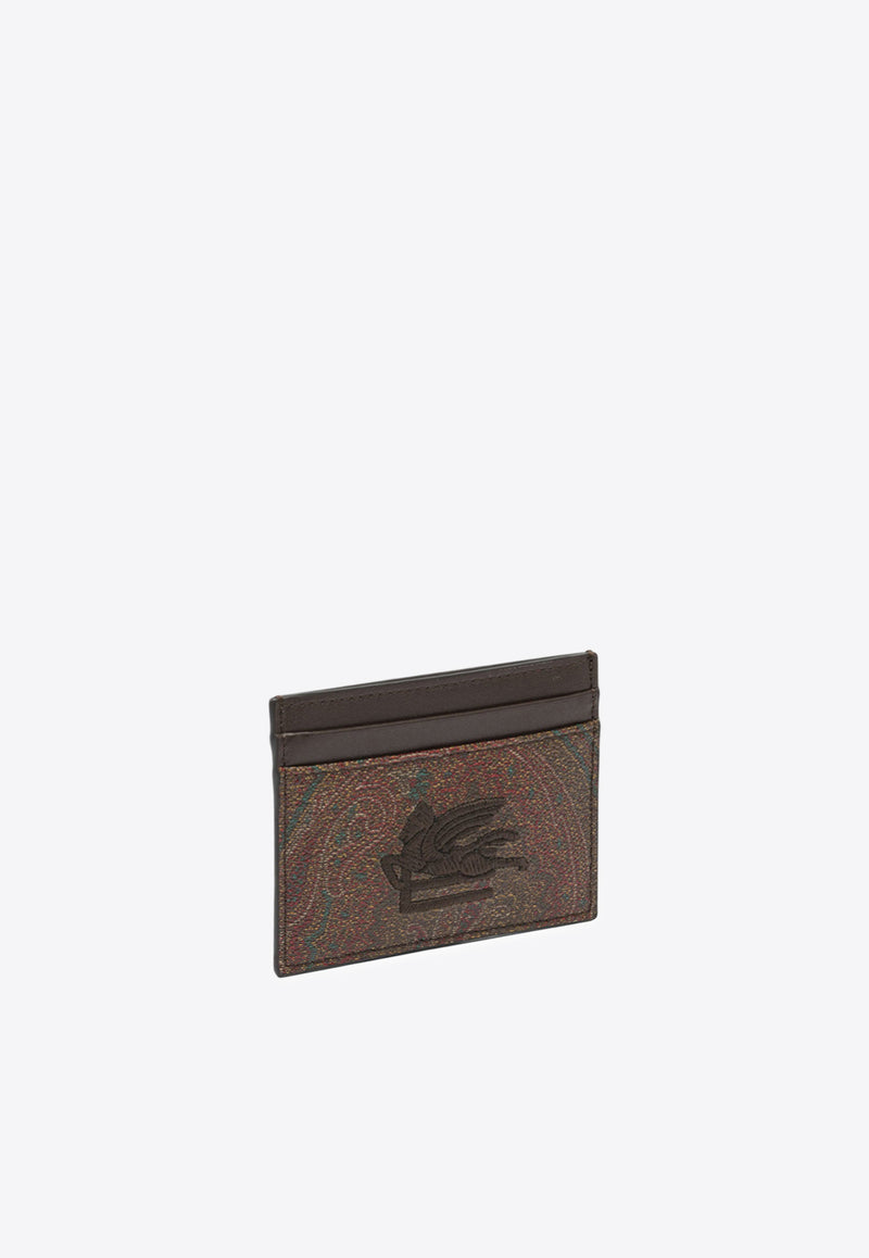 Etro Arnica Embroidered Cardholder Brown WP2E0001AA001M0019_82454