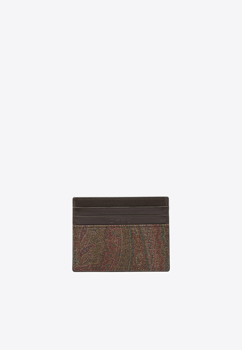 Etro Arnica Embroidered Cardholder Brown WP2E0001AA001M0019_82454