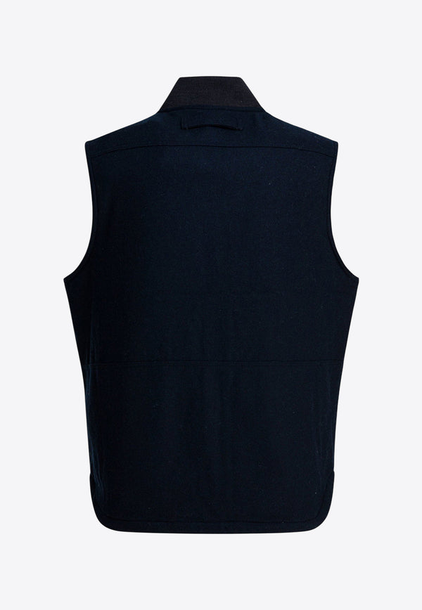 Filson Wool-Blend Zip-Up Vest Blue FMGIL0056W1091410_45d199bc-483d-407b-9c2e-182a89d1b5c8