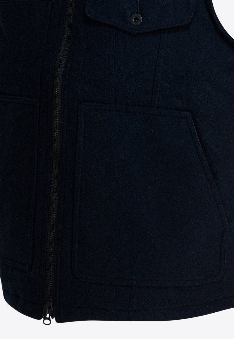 Filson Wool-Blend Zip-Up Vest Blue FMGIL0056W1091410_45d199bc-483d-407b-9c2e-182a89d1b5c8