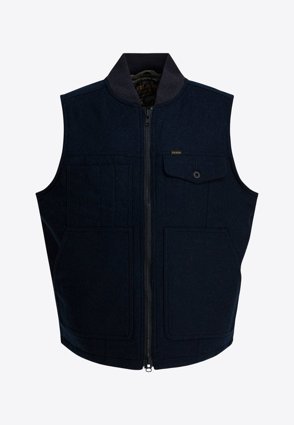 Filson Wool-Blend Zip-Up Vest Blue FMGIL0056W1091410_45d199bc-483d-407b-9c2e-182a89d1b5c8