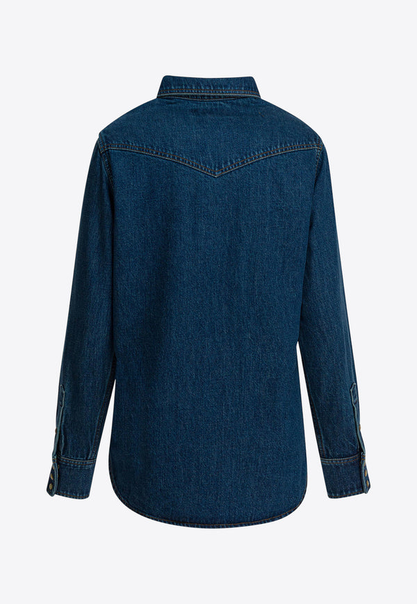 Filson Western Denim Shirt Blue FWCAM0009UT30143501_fb097d43-b663-47e1-865a-9f268fb312c1