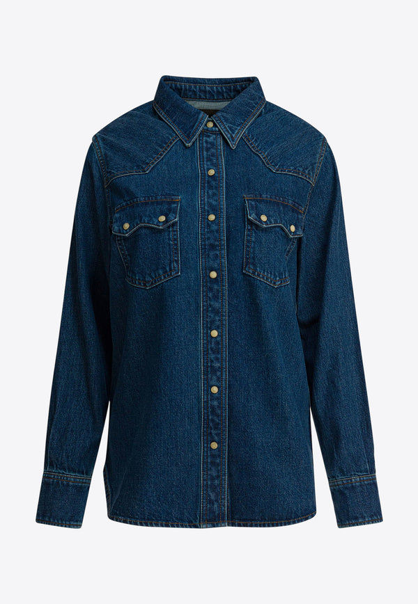 Filson Western Denim Shirt Blue FWCAM0009UT30143501_fb097d43-b663-47e1-865a-9f268fb312c1