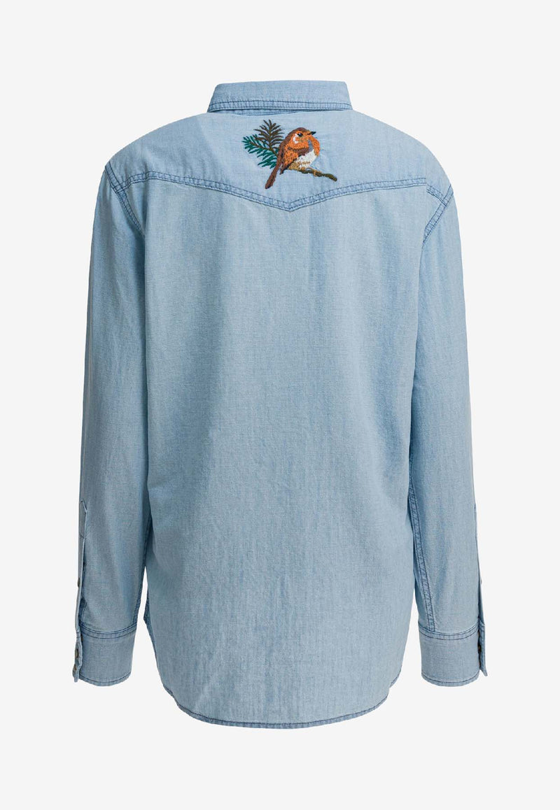 Filson Western Long-Sleeved Shirt Light Blue FWCAM0010UT28193119_5a1f3ae6-6d23-41de-9bdf-880b915477f1