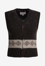 Filson Ribbed Wool Vest Brown FWMAG0011UF0100700_4f0f6e1f-6a9b-4da6-a493-023989682fbc
