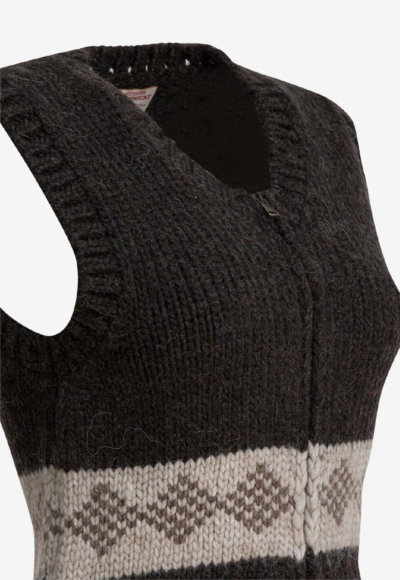 Filson Ribbed Wool Vest Brown FWMAG0011UF0100700_4f0f6e1f-6a9b-4da6-a493-023989682fbc