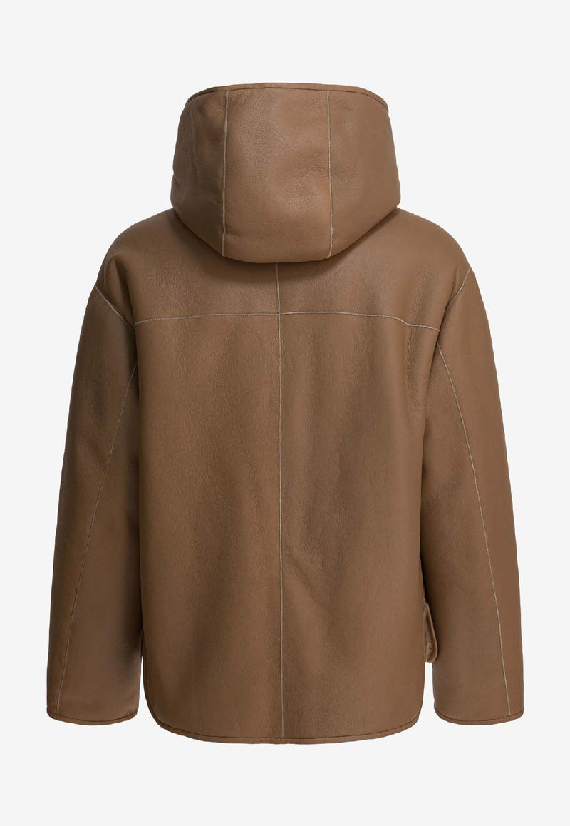 Furling By Giani Reversible Zip-Up Fur Jacket Brown INESLACON TEDDYMOUSSE_edb62c93-3778-470c-a393-ca574b3e64c1