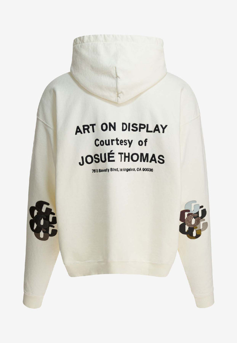 Gallery Dept. Logo-Printed Hooded Sweatshirt SH-50040LIGHT ARCHIVAL WHITE_883b42b9-b685-4ff0-9ef4-be2ff690a6e9