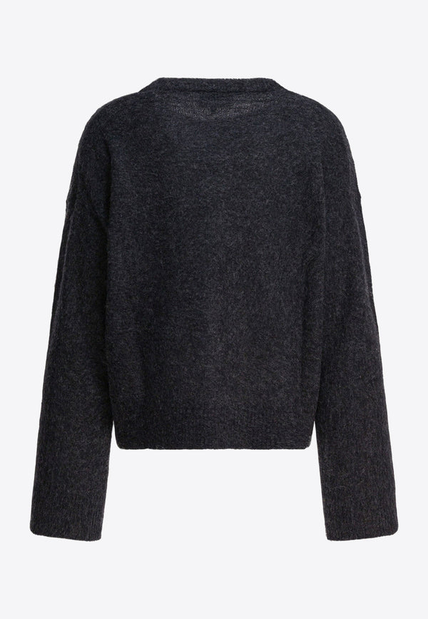 GANNI Phantom Banana Graphic Sweater Black K2516252_a0006f63-e3f7-472c-ae0a-388c03cda3b7