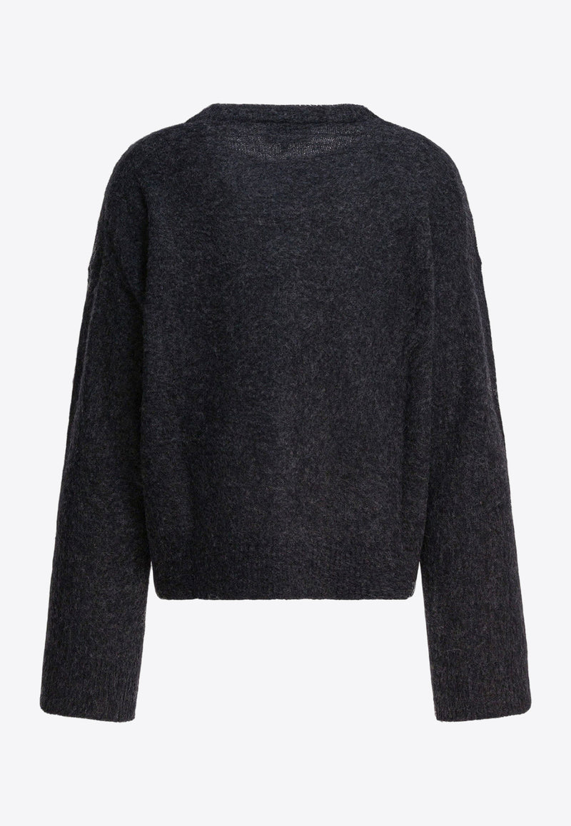 GANNI Phantom Banana Graphic Sweater Black K2516252_a0006f63-e3f7-472c-ae0a-388c03cda3b7