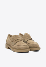 Gianvito Rossi Harris Suede Loafers Camel G2535820GOMCAMEL+CAMEL_a0423eda-b25e-4d3e-8516-4d020ad61c3f