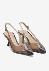 Gianvito Rossi Diana 55 Slingback Plexi Pumps Brown G9551155LACBROWN+BROWN_ec7dccce-839b-4ab8-a900-b25541c969c0