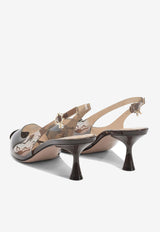 Gianvito Rossi Diana 55 Slingback Plexi Pumps Brown G9551155LACBROWN+BROWN_ec7dccce-839b-4ab8-a900-b25541c969c0