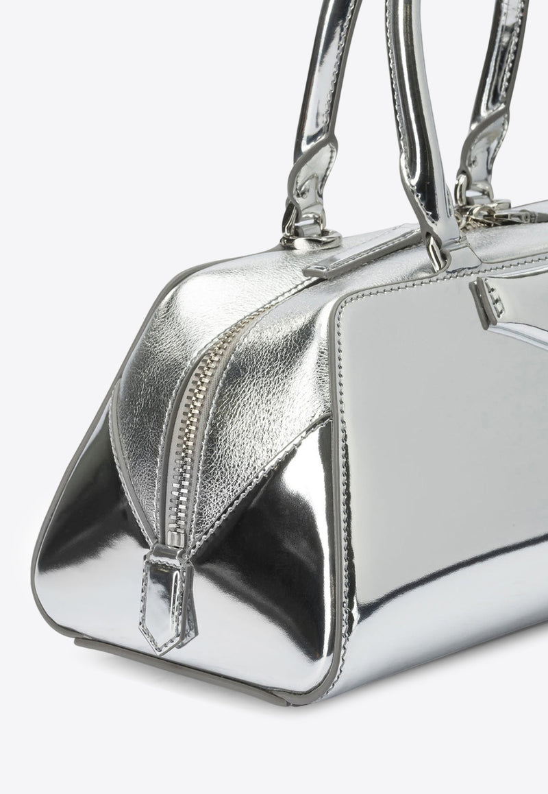 Givenchy Small Antigona Metallic Leather Handbag Silver BB5130B29U934_06d1926f-1965-402f-aa7b-4b9fab3fa90f