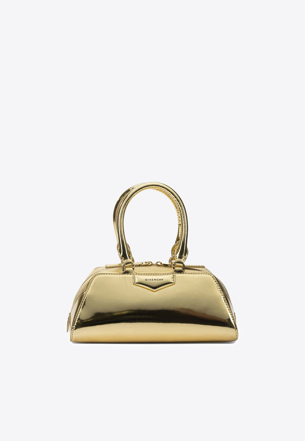 Givenchy Mini Antigona East-West Metallic Leather Handbag Gold BB5146B2AS715_1441a453-9d56-4a88-9791-ca6fa74d6dfe