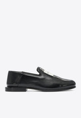 Givenchy Label Leather Loafers Black BE2028E2EM001_eeb69681-fb8b-4c1d-a25d-34e239247c3a