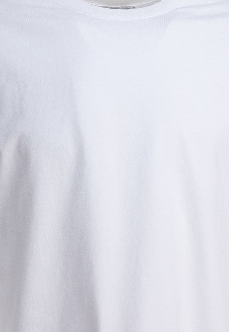 Givenchy Logo Stamp Print T-shirt White BM71NK3YRJ100_82521