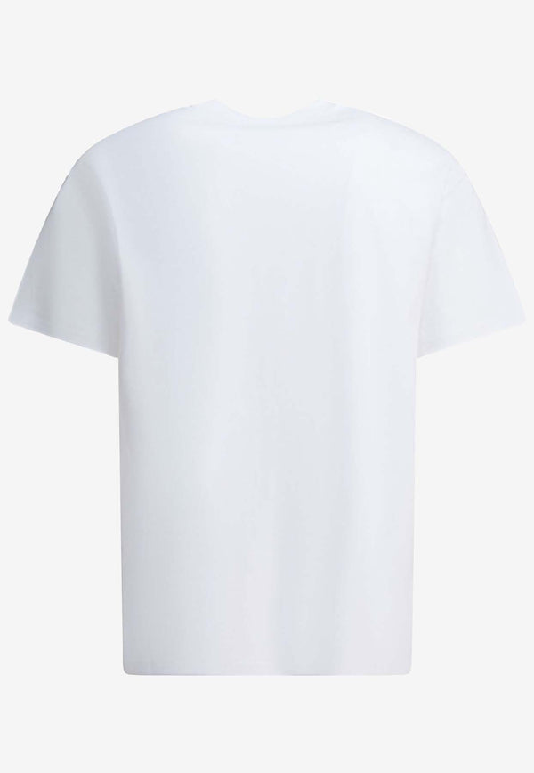 Givenchy Logo Crewneck T-shirt  White BM71NK3YRS100_91d0afea-aa5e-4933-8250-f8147af32c12