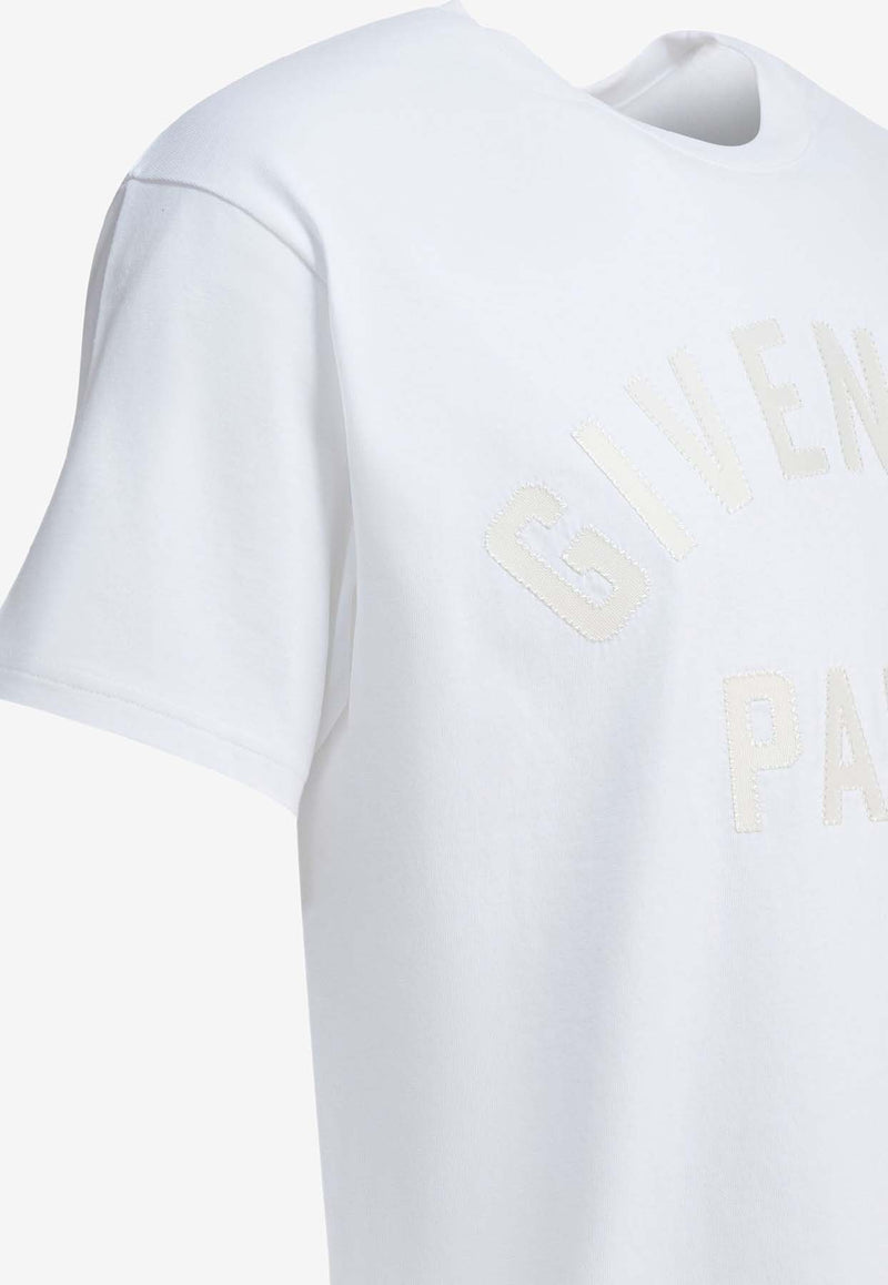 Givenchy Logo Crewneck T-shirt  White BM71NK3YRS100_91d0afea-aa5e-4933-8250-f8147af32c12