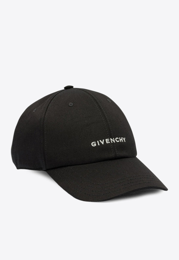 Givenchy Logo Embroidered Baseball Cap Black BPZ0BWP0C4001_83014