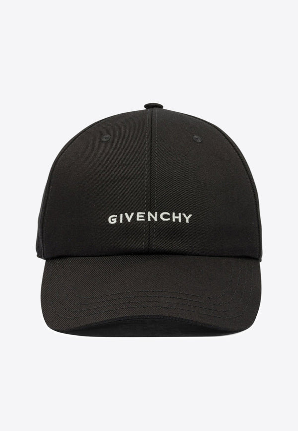 Givenchy Logo Embroidered Baseball Cap Black BPZ0BWP0C4001_83014