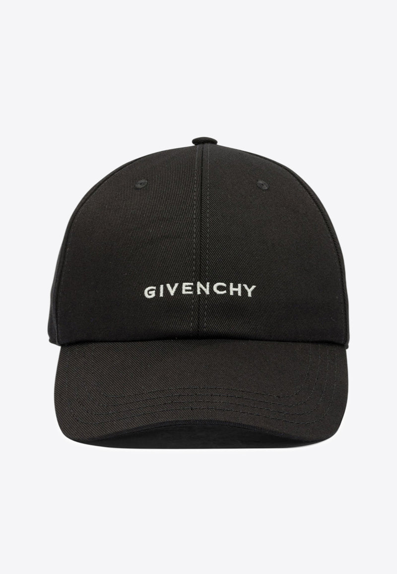 Givenchy Logo Embroidered Baseball Cap Black BPZ0BWP0C4001_83014
