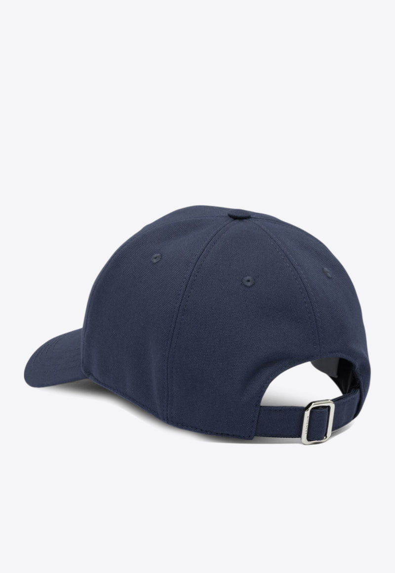 Givenchy Logo Embroidered Baseball Cap Blue BPZ0BWP0XV410_83019