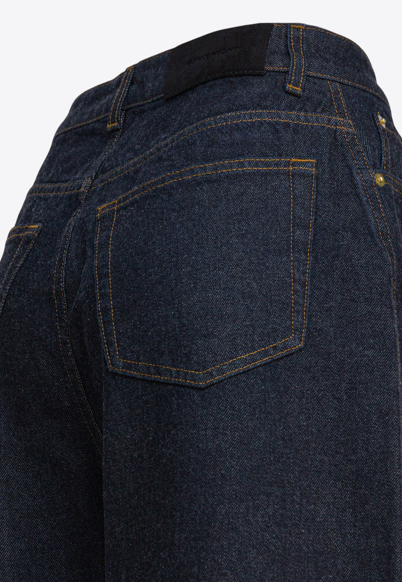 Givenchy Basic Logo-Patch Cocoon Jeans Blue BW517J516P401_c53ed156-b47f-47c4-b520-c541603972dc