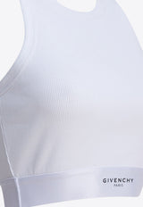 Givenchy Logo Band Cropped Tank Top White BW70FNR2Q3100_bd8e93e6-93dc-4e48-afae-e1b676c8beff