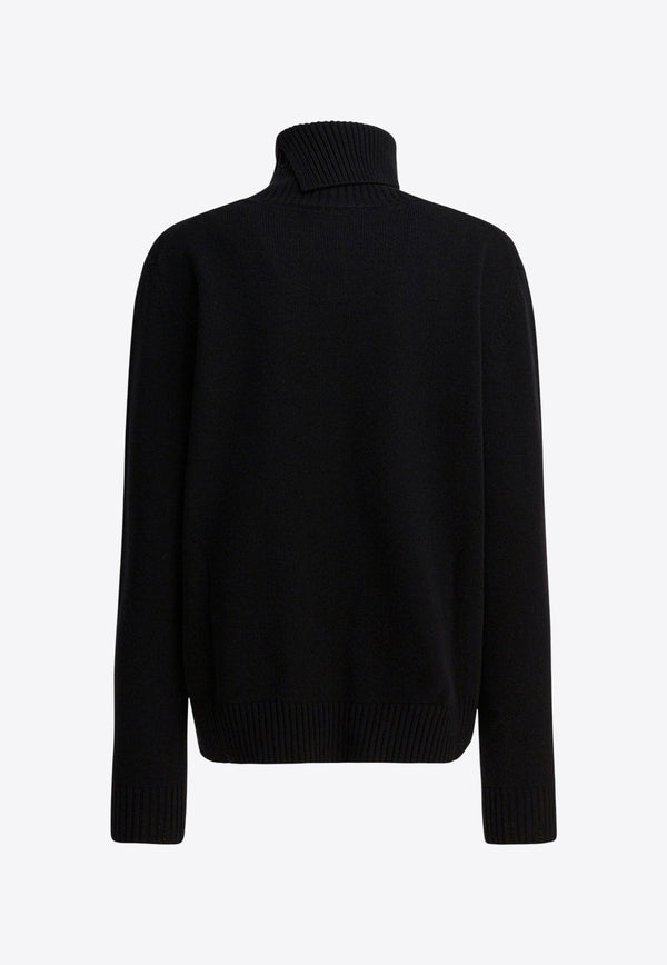 Givenchy Givenchy Paris 1952 Turtleneck Wool Sweater Black BW90VE4ZSN001_8d97fd83-f095-46a7-9f86-ecc37ac7ba22