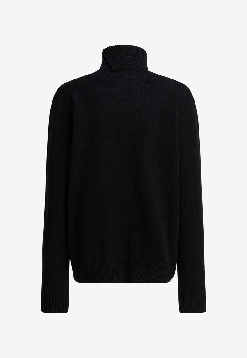 Givenchy Givenchy Paris 1952 Turtleneck Wool Sweater Black BW90VE4ZSN001_8d97fd83-f095-46a7-9f86-ecc37ac7ba22