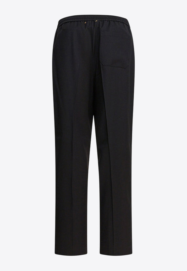 Golden Goose DB Straight-Leg Wool Pants Black GMP01870P00096590100_82301