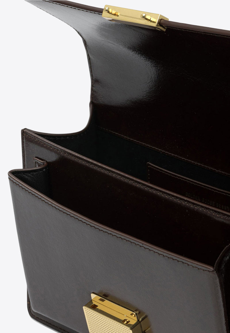 Golden Goose DB Venezia Leather Crossbody Bag Dark Brown GWA00467A00074955357_82804