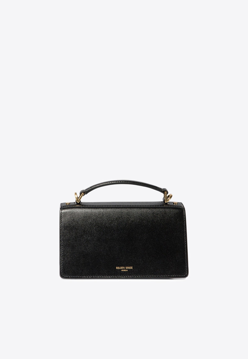 Golden Goose DB Small Venezia Leather Crossbody Bag Black GWA00468A00056590100_81527