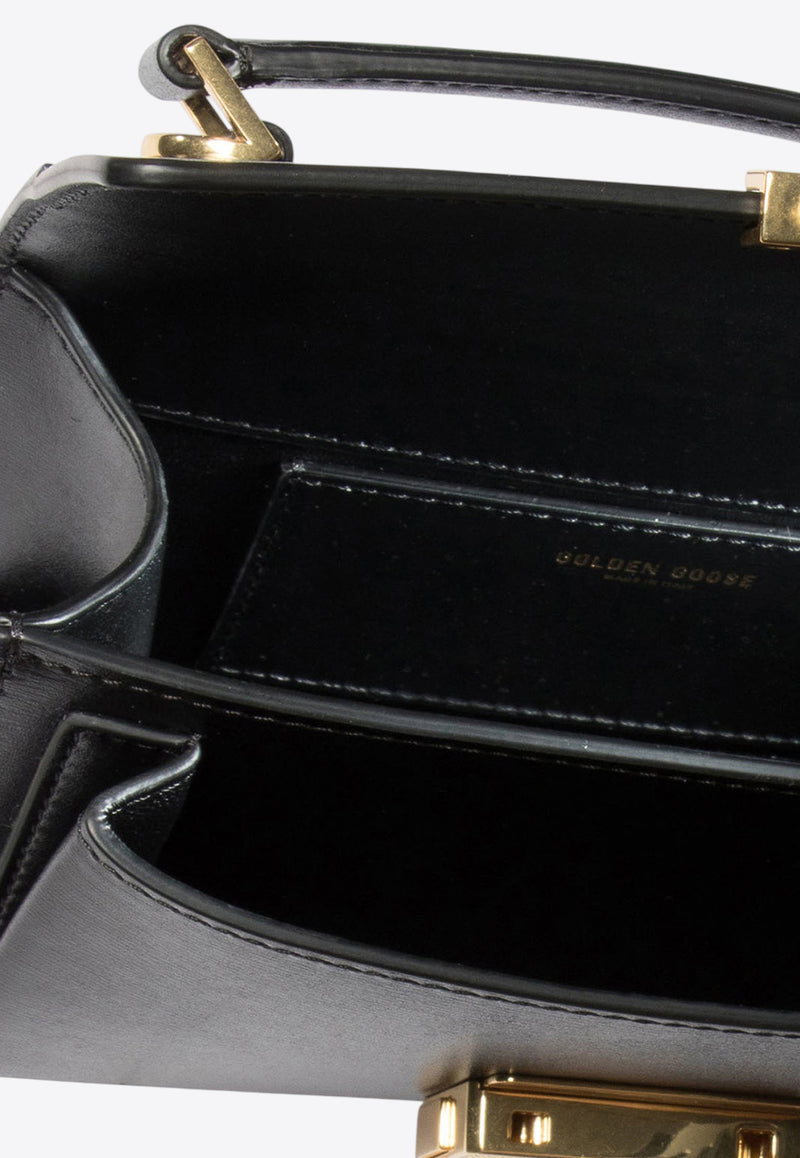 Golden Goose DB Small Venezia Leather Crossbody Bag Black GWA00468A00056590100_81527