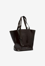 Golden Goose DB Shiny Leather Tote Bag Dark Brown GWA00694A00074955357_78db3eba-f2b0-4da7-99c2-957248a9331c