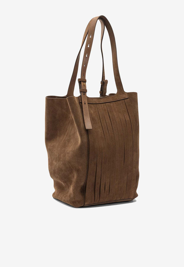 Golden Goose DB 24.7 Suede Tote Bag  Brown GWA00766A00074655312_b7db8cac-0bd0-467b-8a2f-d2fcafe9bf0a