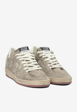 Golden Goose DB Ball Star Low-Top Suede Sneakers Gray GWF00327F00747415777_82850