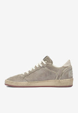 Golden Goose DB Ball Star Low-Top Suede Sneakers Gray GWF00327F00747415777_82850
