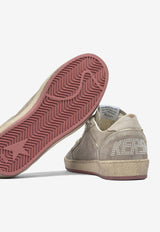 Golden Goose DB Ball Star Low-Top Suede Sneakers Gray GWF00327F00747415777_82850