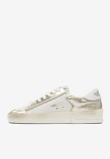 Golden Goose DB Stardan Metallic Leather Sneakers Silver GWF00333F00753612281_82899