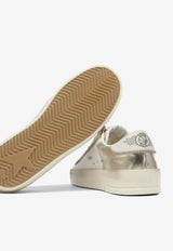 Golden Goose DB Stardan Metallic Leather Sneakers Silver GWF00333F00753612281_82899