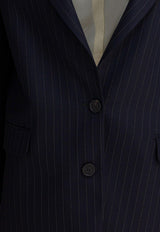 Golden Goose DB Single-Breasted Pinstripe Blazer Blue GWP02461P00209850629_339d22c8-a7fb-4623-bab7-bed5190067bd