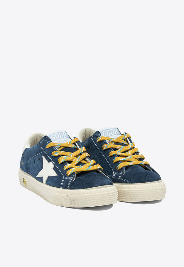 Golden Goose DB Kids Boys May Low-Top Sneakers Blue GYF00112F00743650930_82857