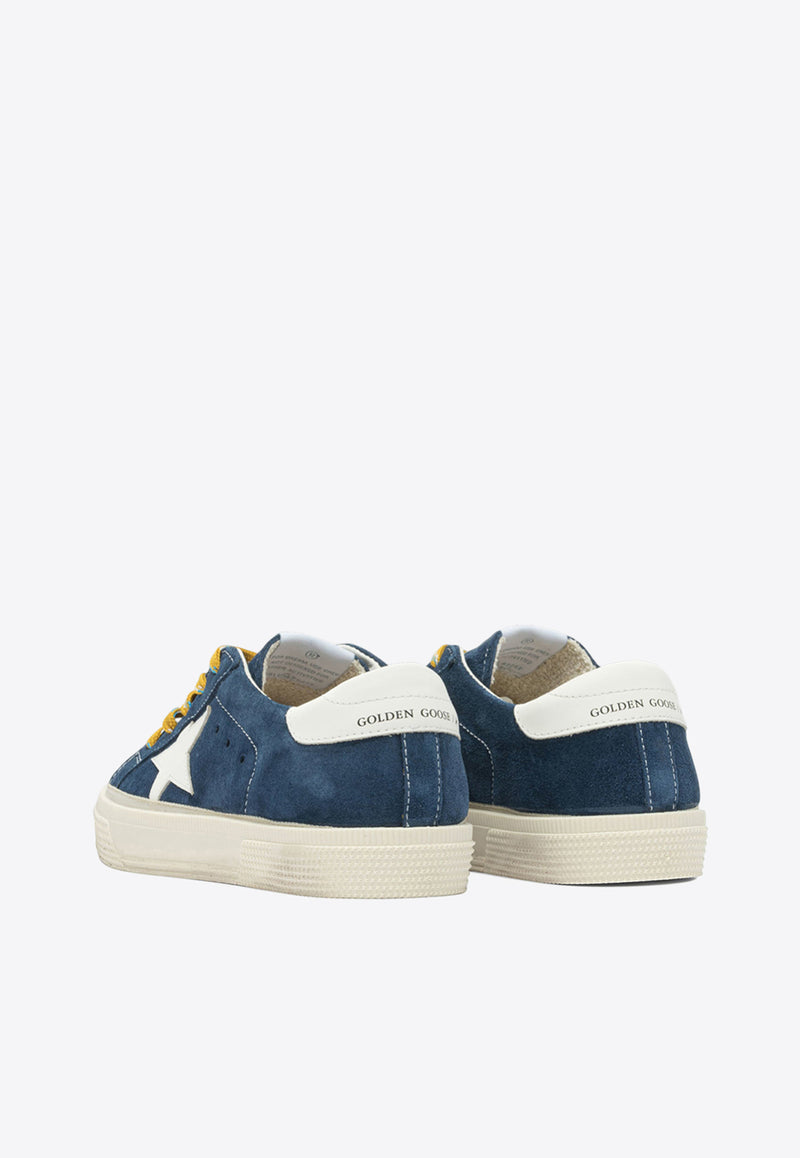 Golden Goose DB Kids Boys May Low-Top Sneakers Blue GYF00112F00743650930_82857