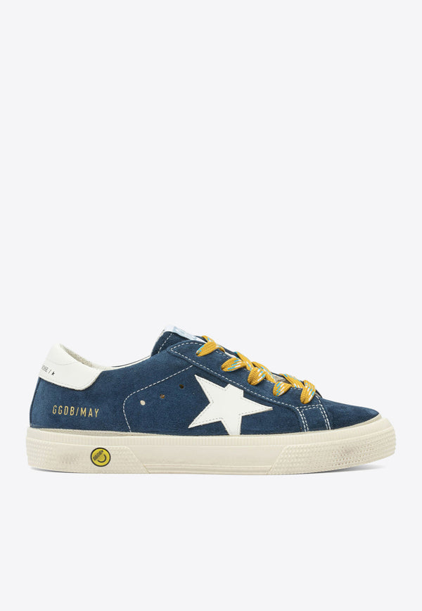 Golden Goose DB Kids Boys May Low-Top Sneakers Blue GYF00112F00743650930_82857