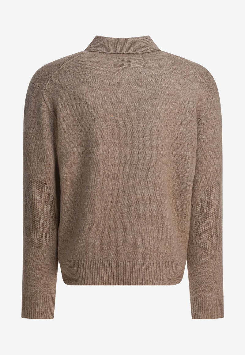 Guest In Residence Cashmere Polo T-shirt Gray M26010JMTAUP_69fb0d28-d92f-4af0-b67c-ae3c2cb7b921